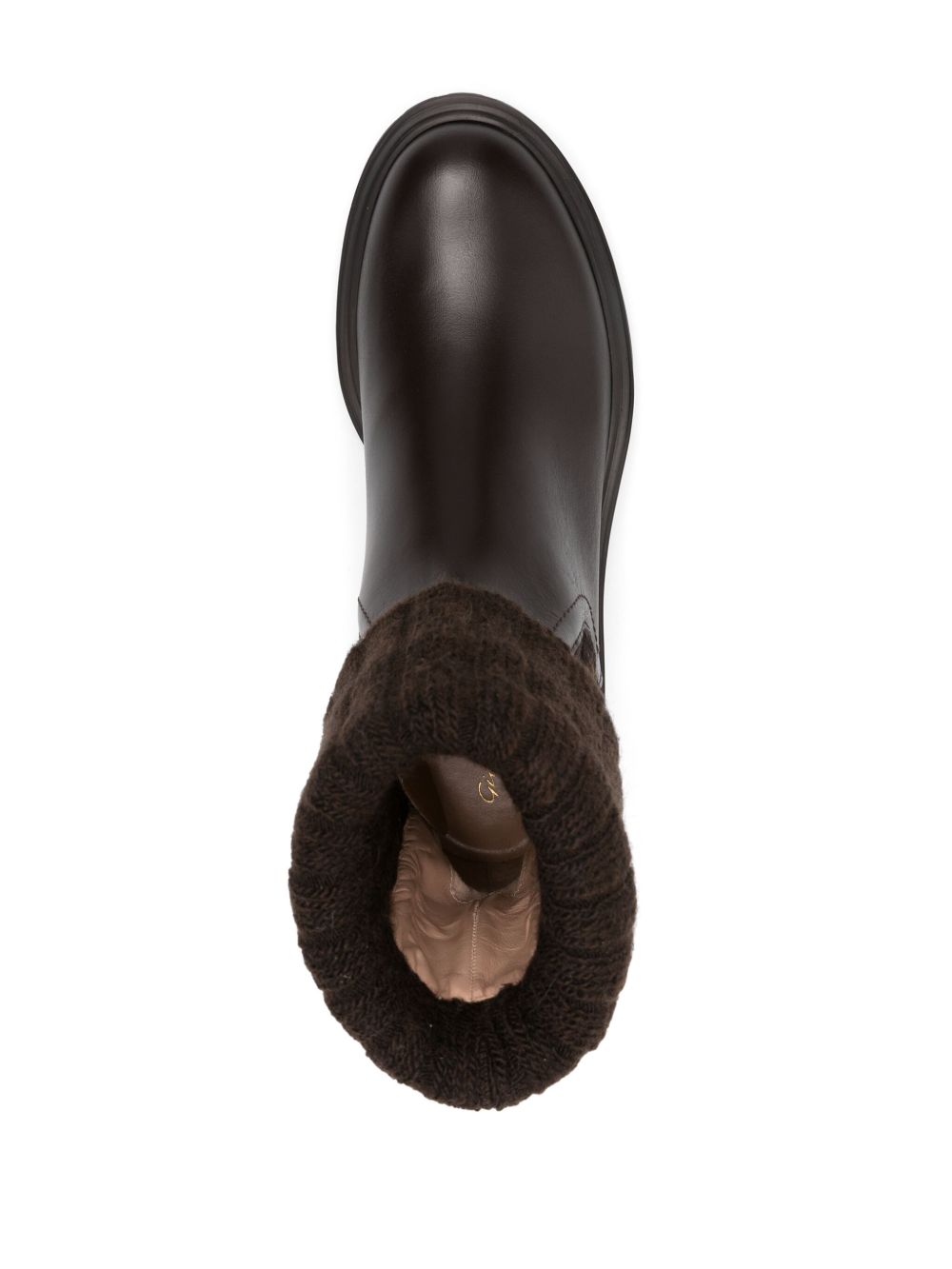 Tenney Boots With Knitted Cuff And Sole