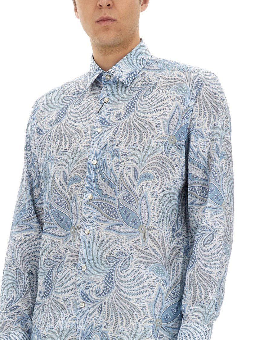 Paisley Pattern Cotton Shirt