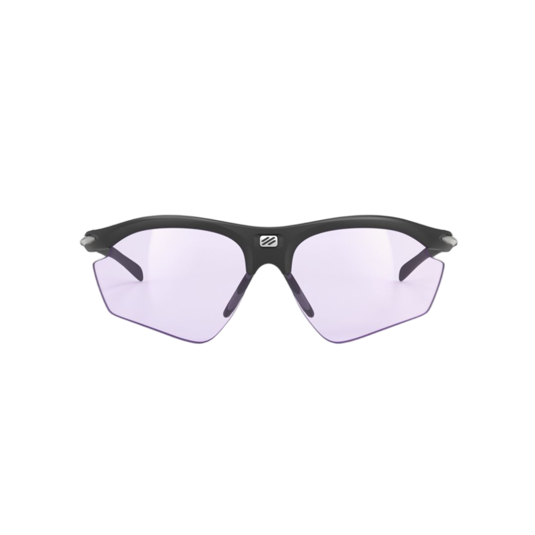 Rydon Golf Black Matte Matte Black Semi-Rimless Sport Sunglasses