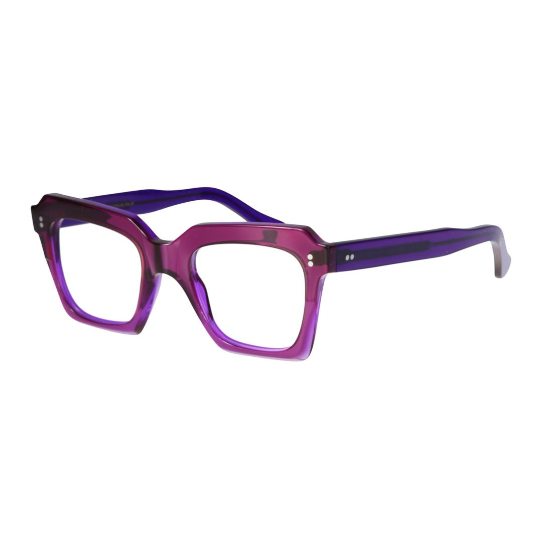Kallima Oversized Gradient Sunglasses with Silver Rivet Details