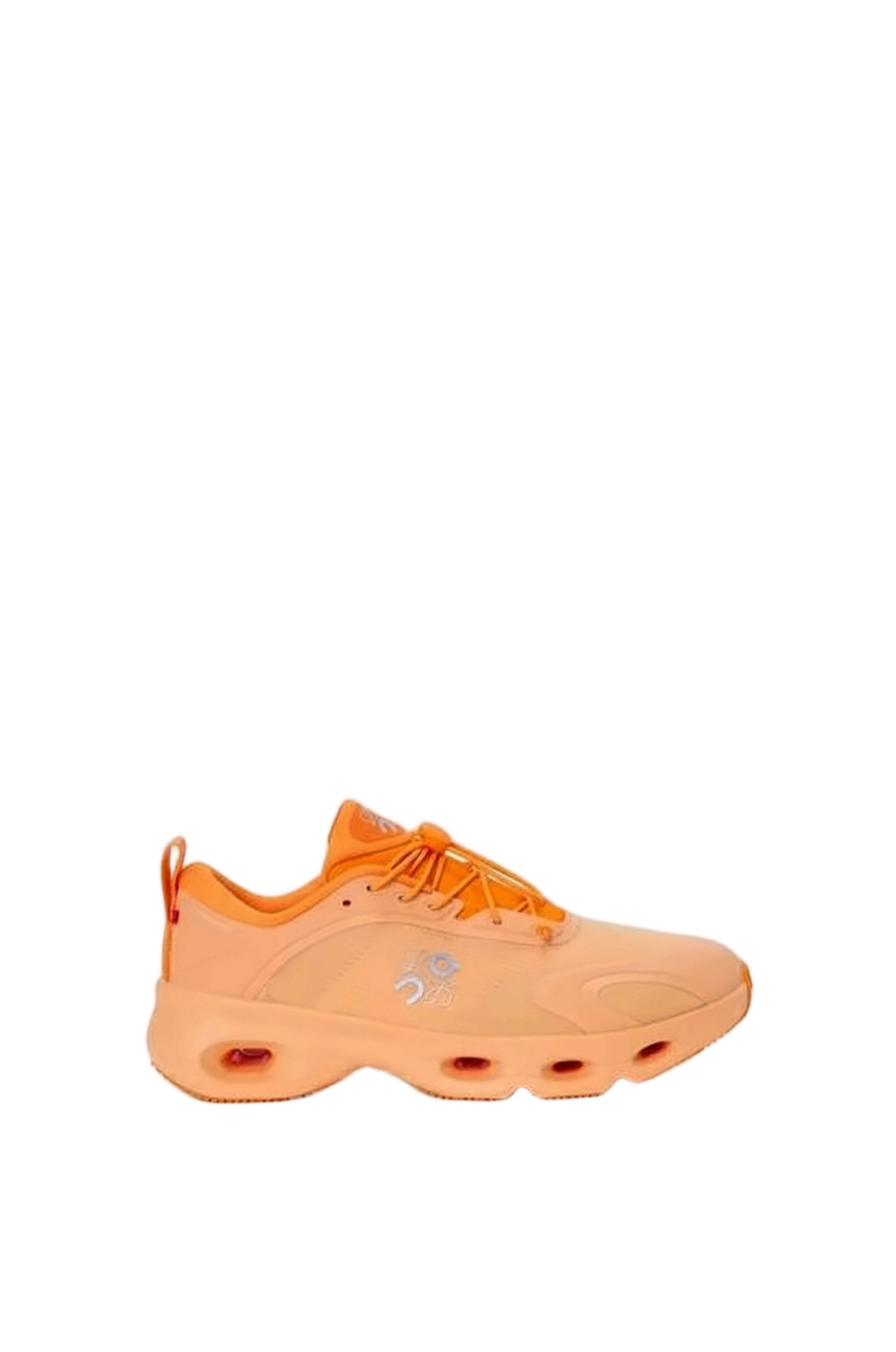 Vibrant Orange Recycled Polyester Loewe Sneakers