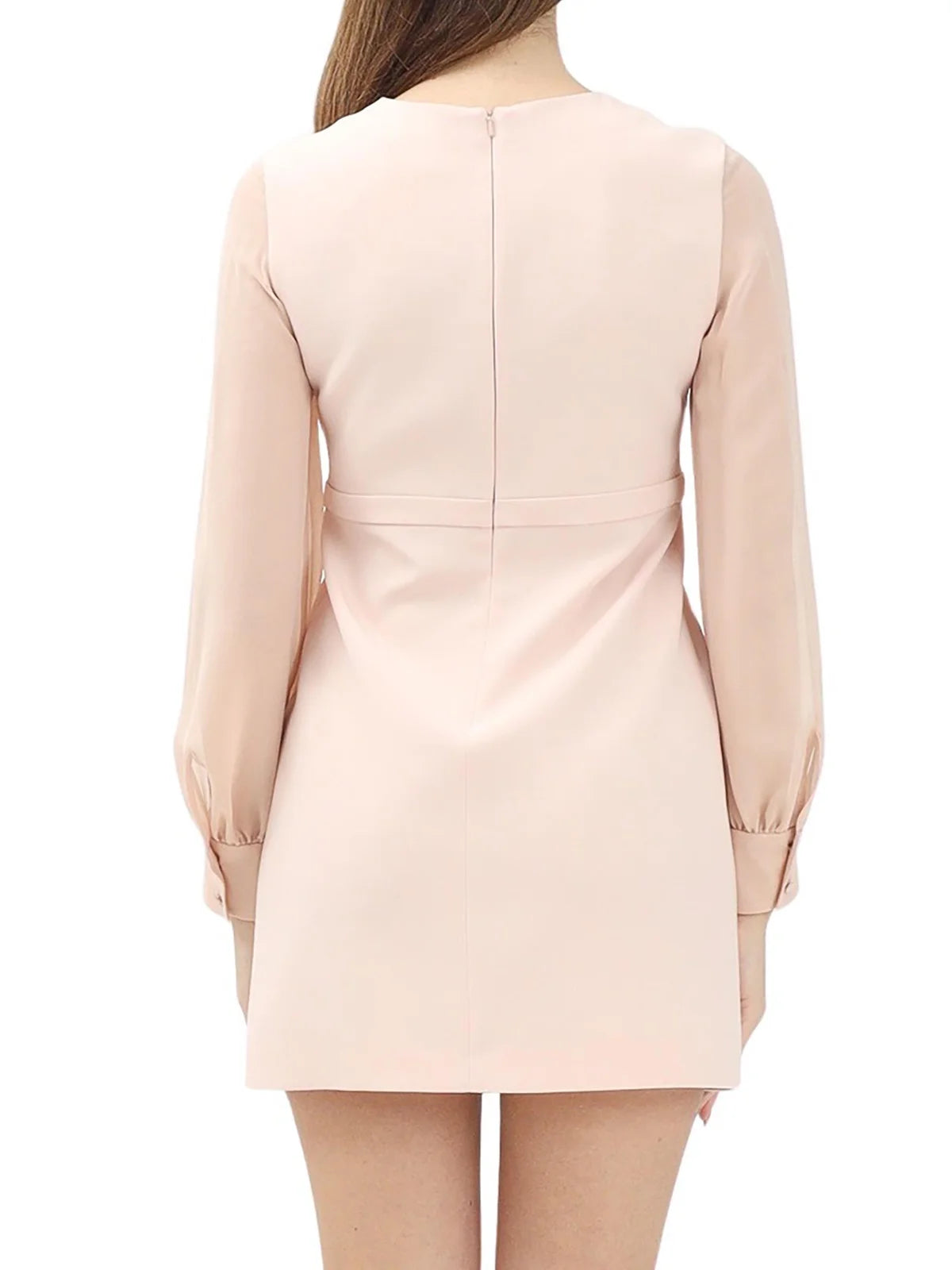 Old Rose Ritmo Triacetate Polyester Dress