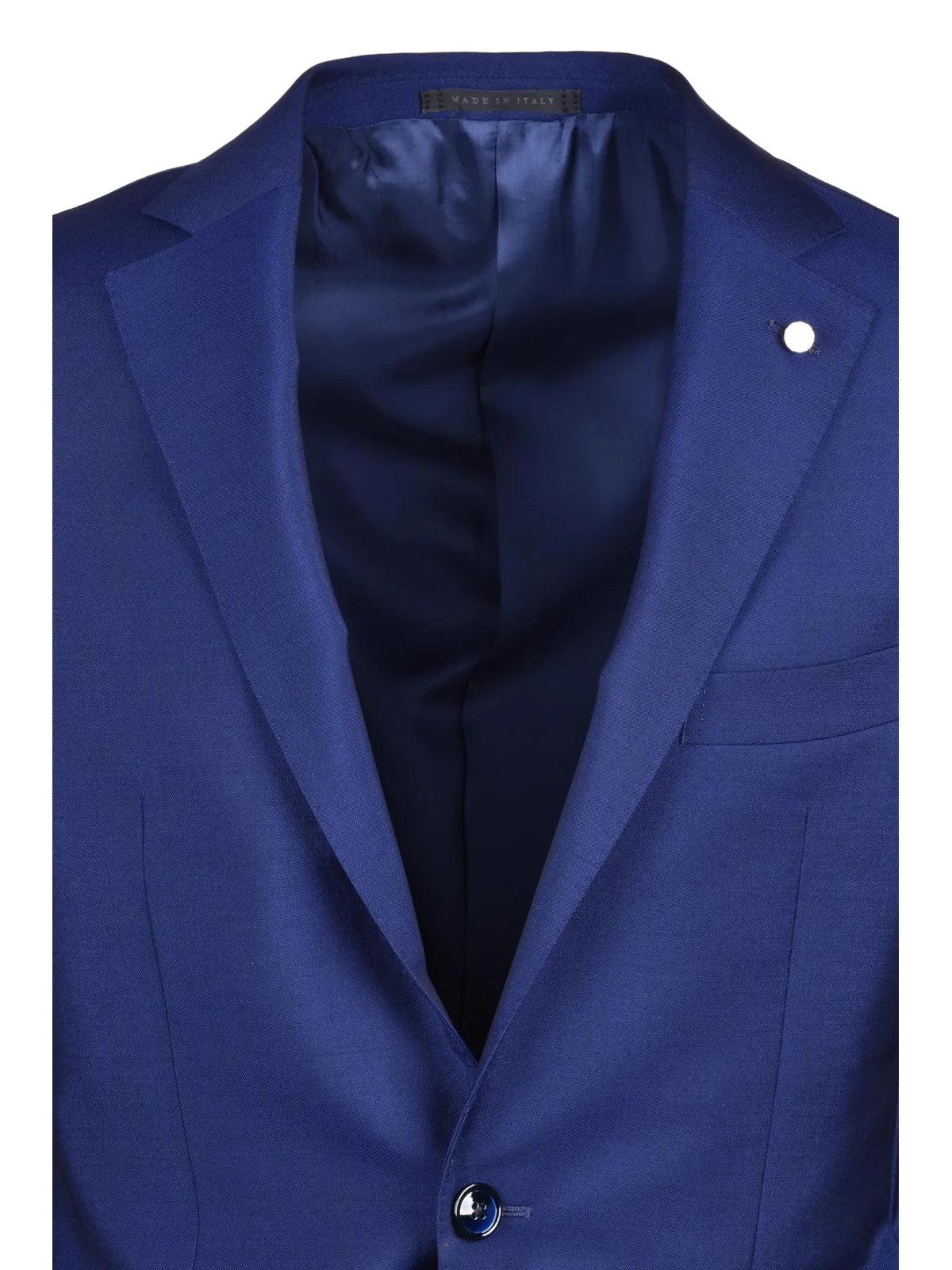 Fitted Jacket Wool Mohair - Royal Blue