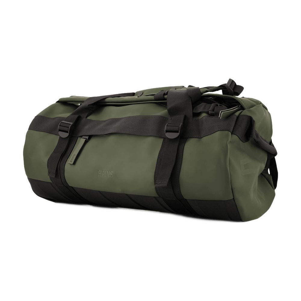 Compact Rectangular Duffel Bag With Padded Handles