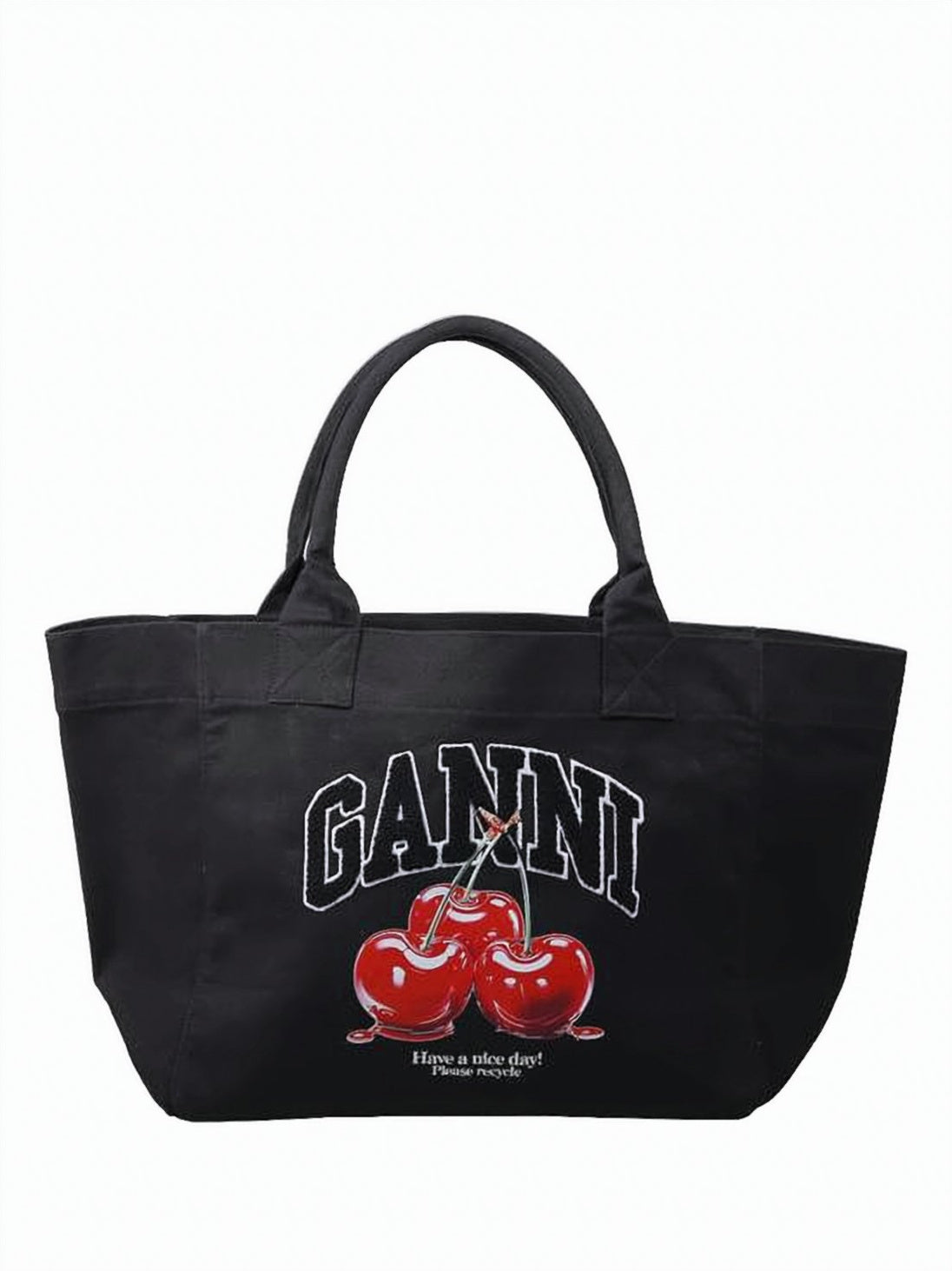 Spacious Black Shoulder Bag