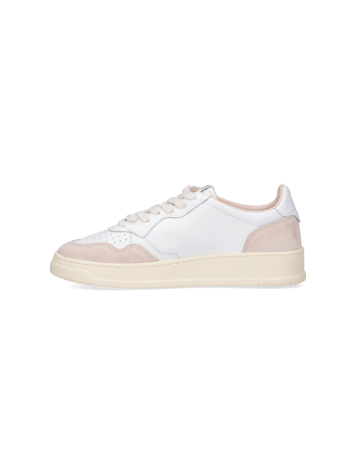 Low-Top Sneakers With Suede Accents And Logo Detailing