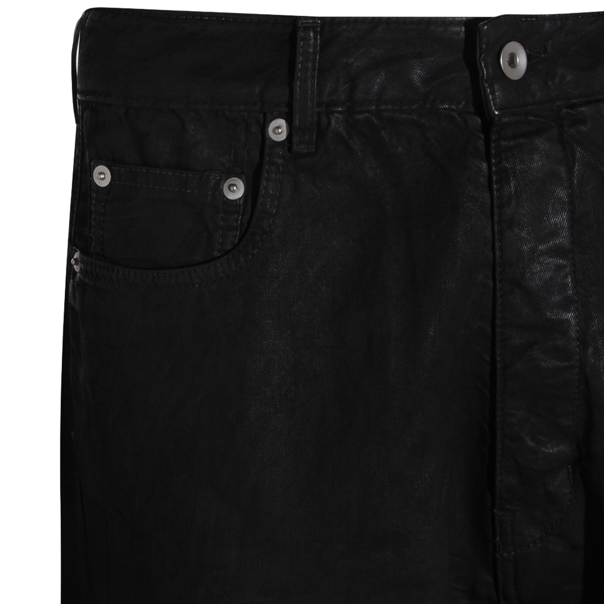 Straight-Leg Trousers with Clean Waistband