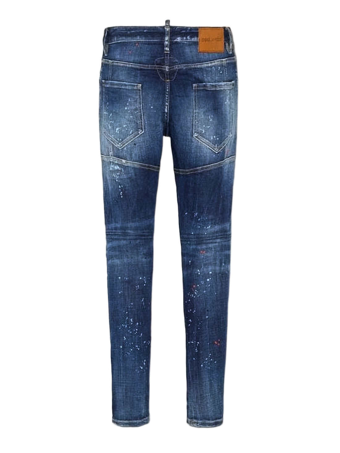 Distressed Slim-Fit Denim Pants