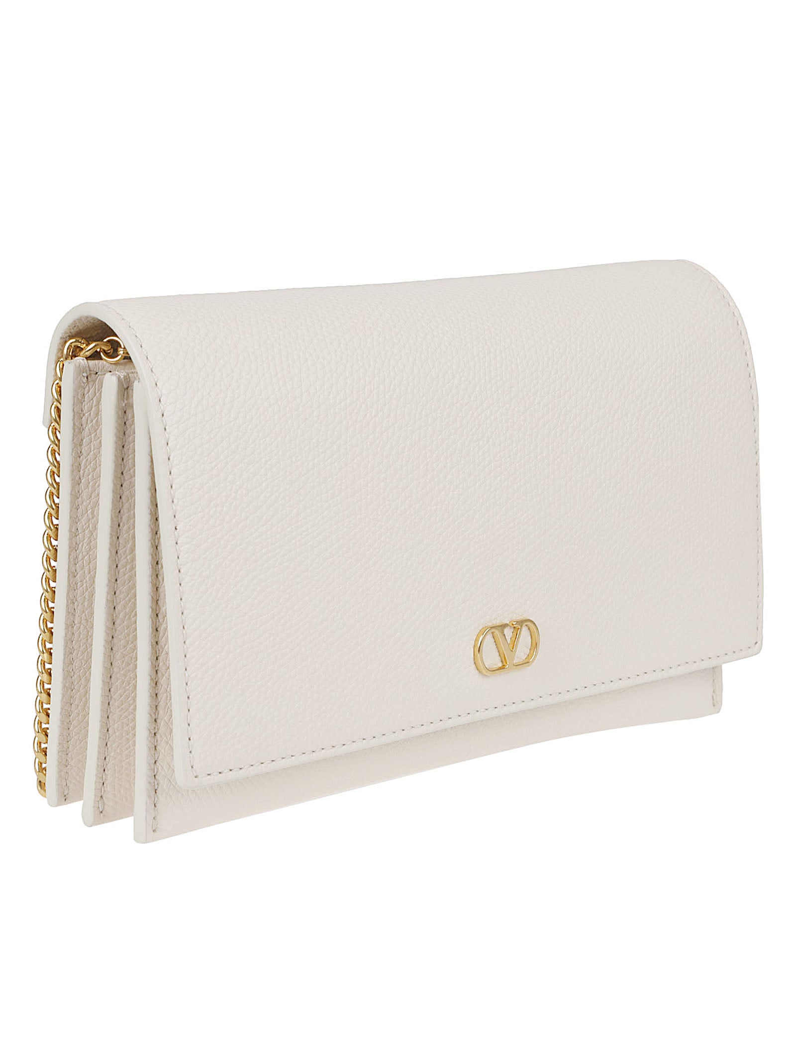 Textured Leather Clutch