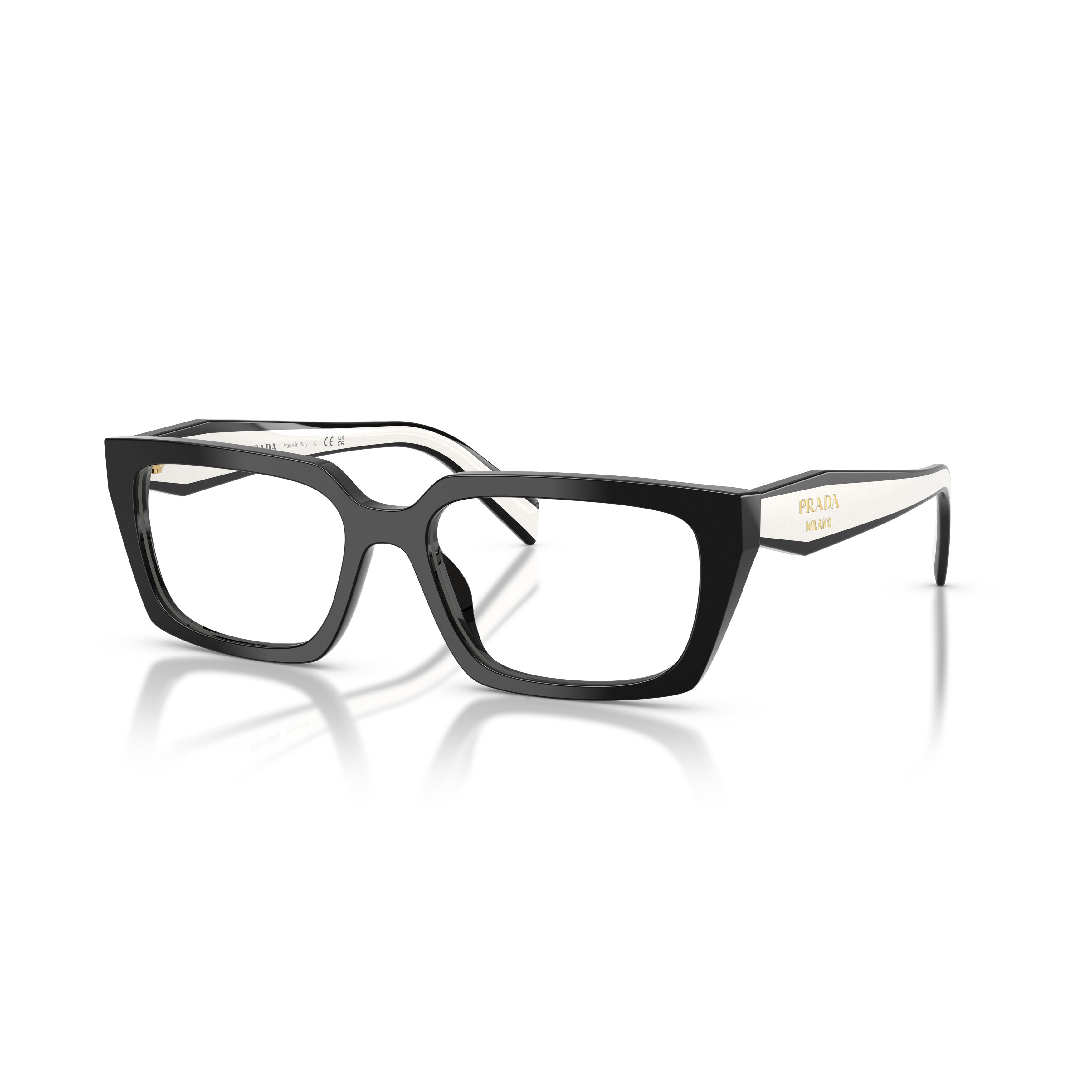 0pr D05v Rectangular Acetate Eyeglasses
