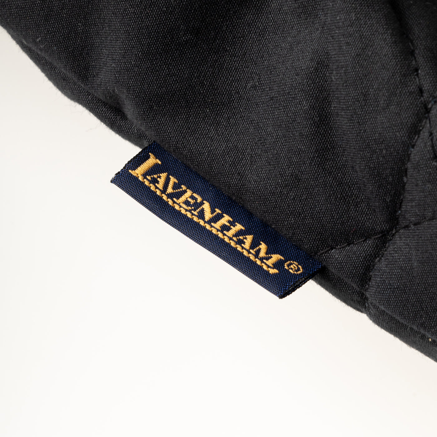 Quilted Black Tote Bag