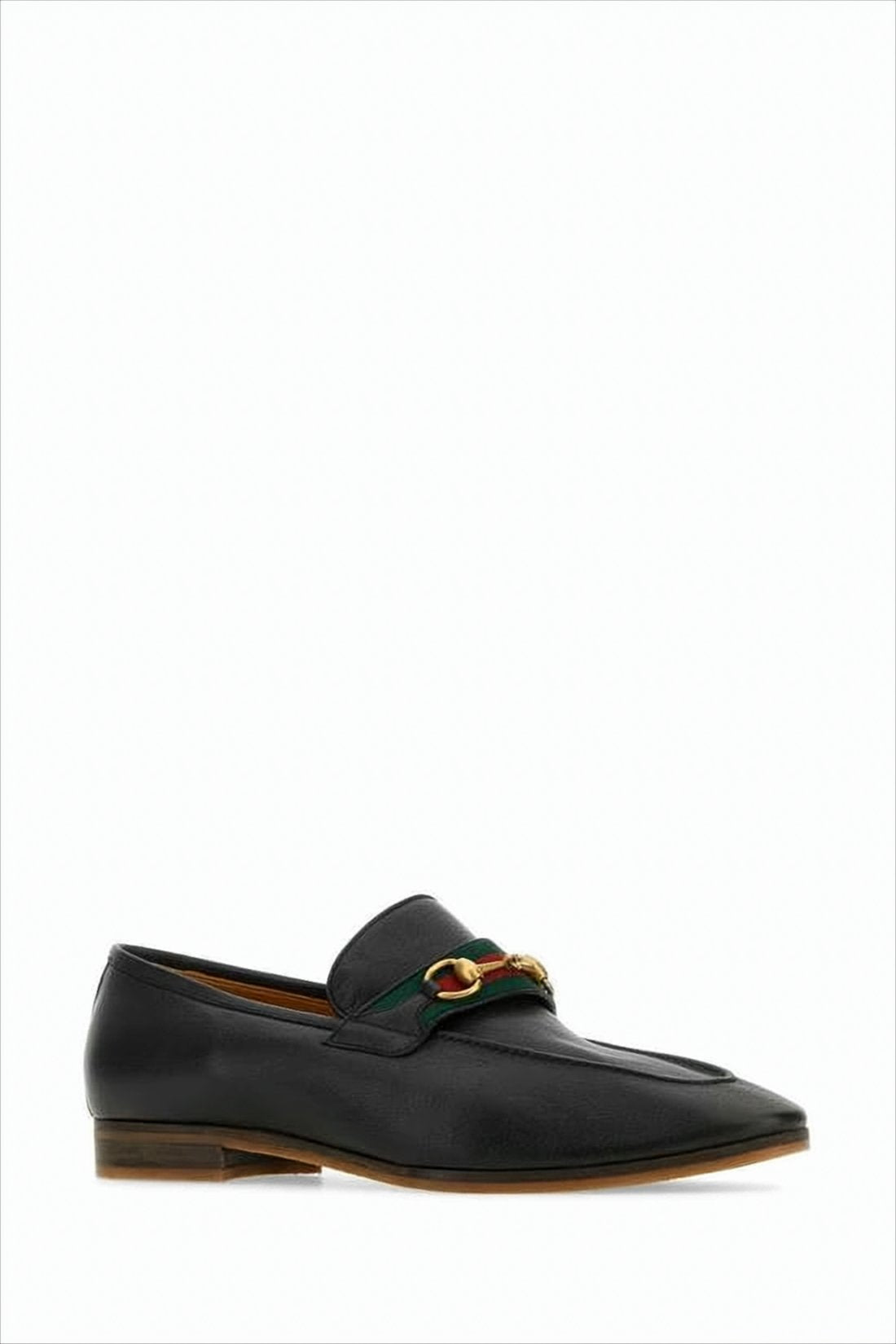 Pointed Toe Leather Loafers