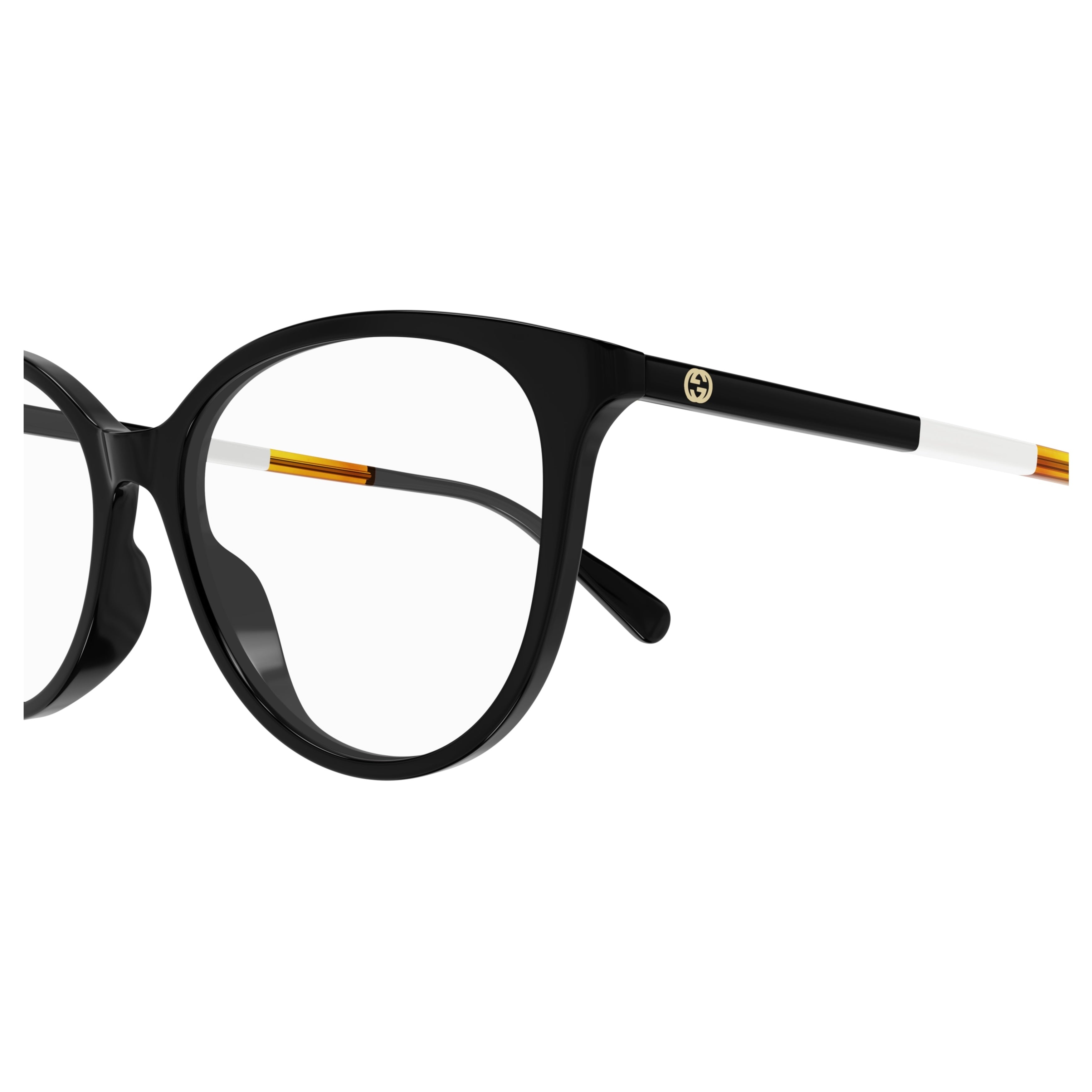 Gg1359o Rounded Cat-Eye Frame Eyeglasses