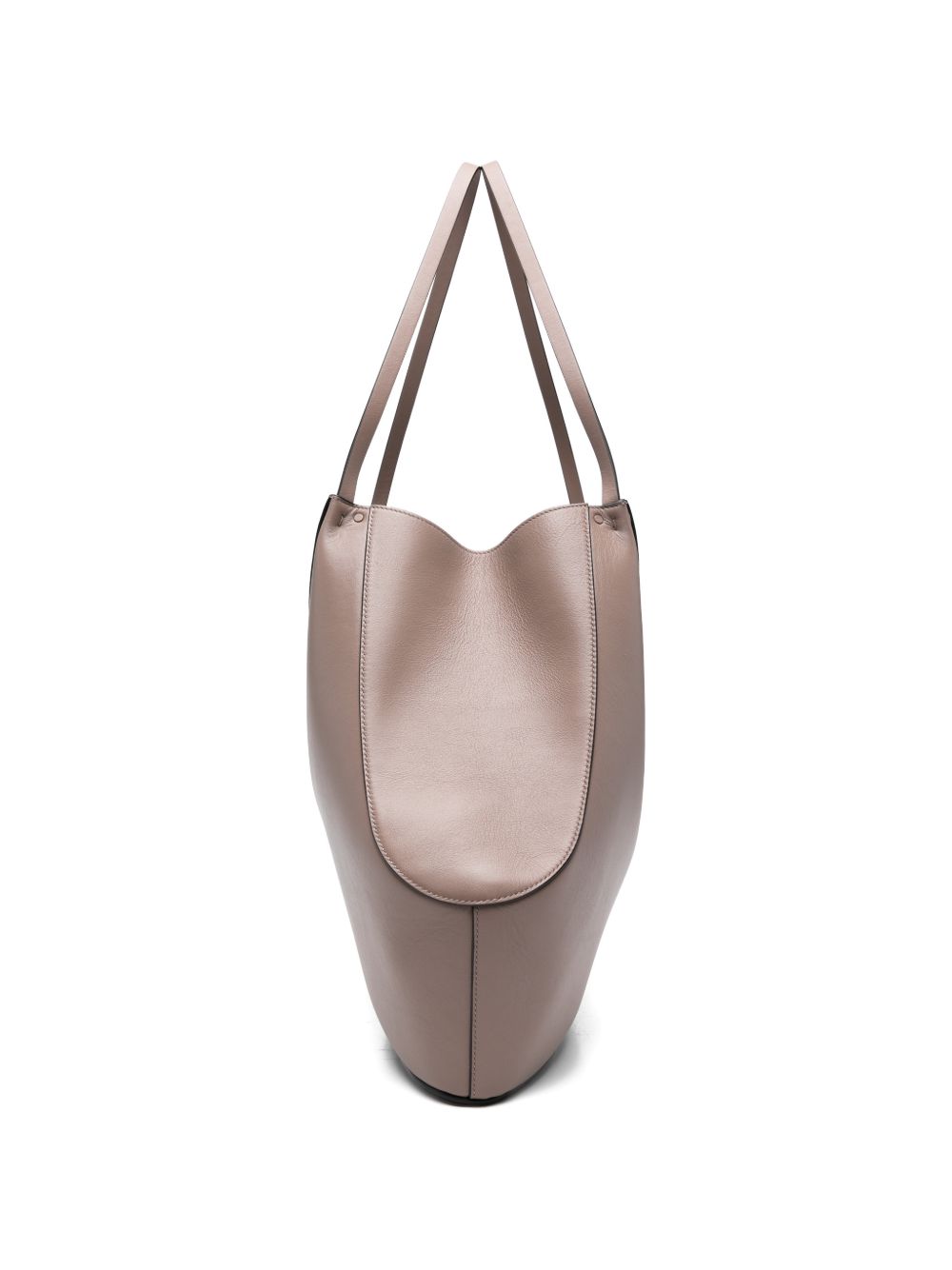 Large Tote Bag In Silken Nylon