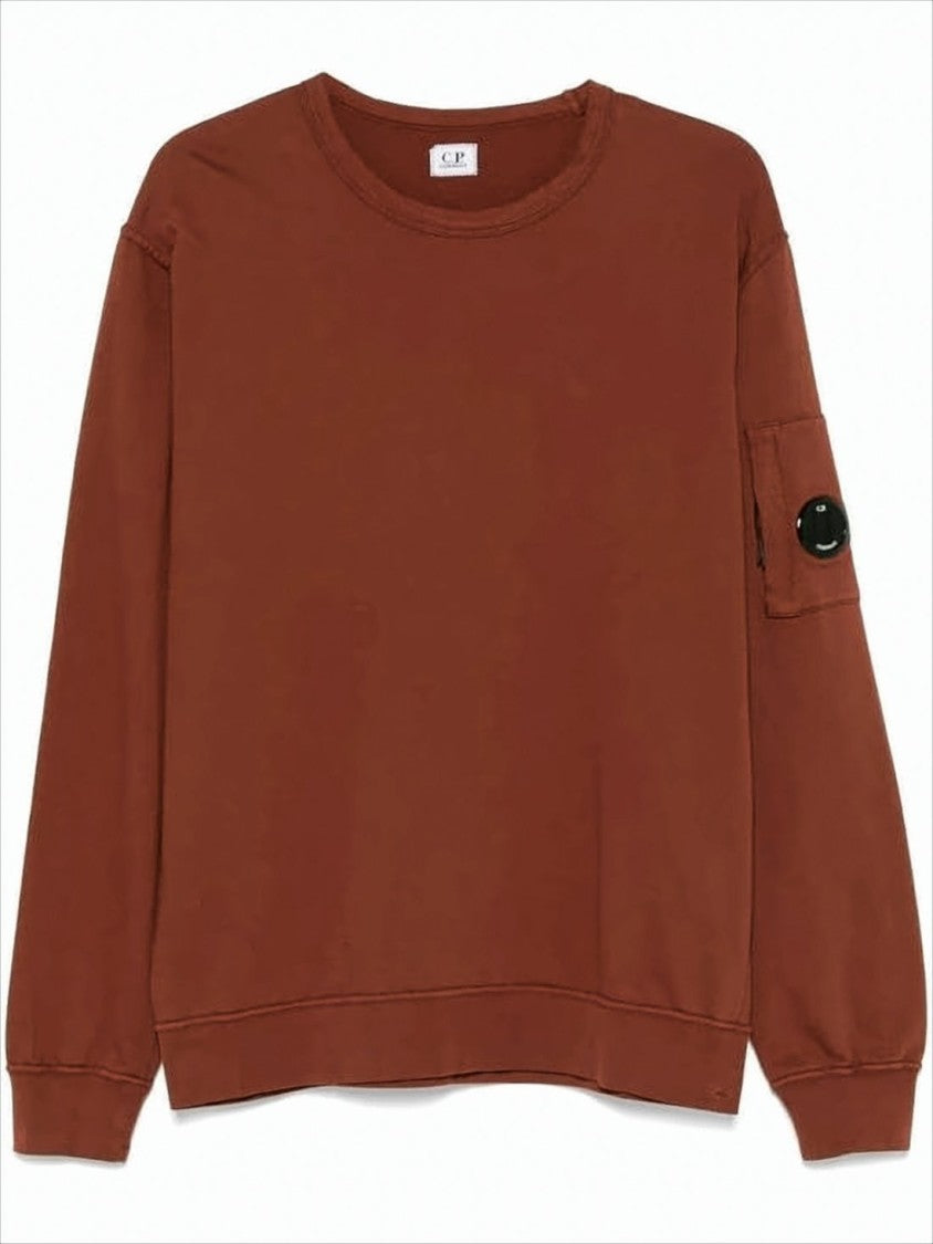 Relaxed Fit Long Sleeve T-Shirt with Lens Detail