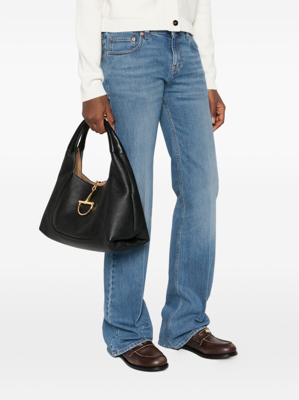 Structured Calfskin Handbag