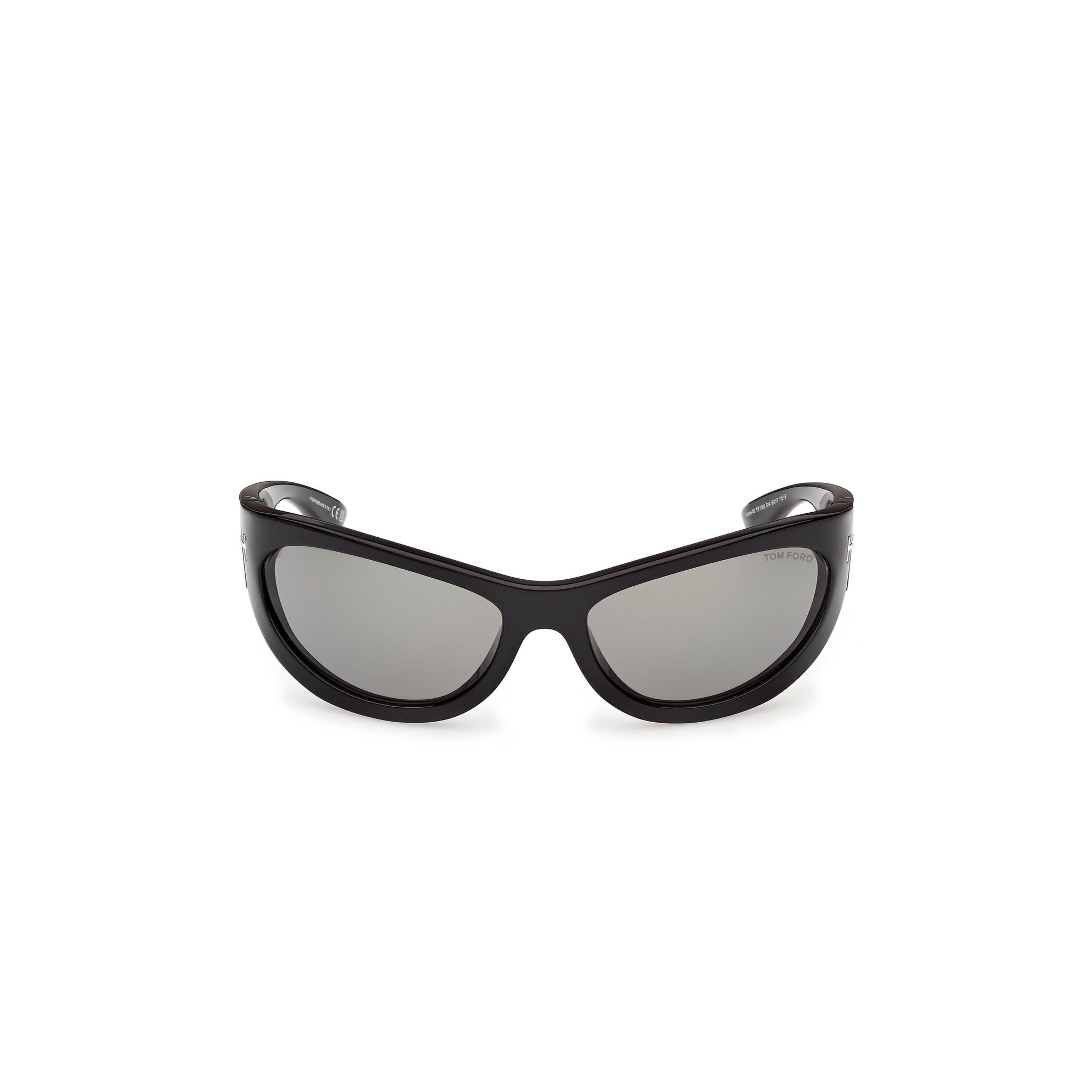Ft1365 Bold Rounded Cat-Eye Sunglasses