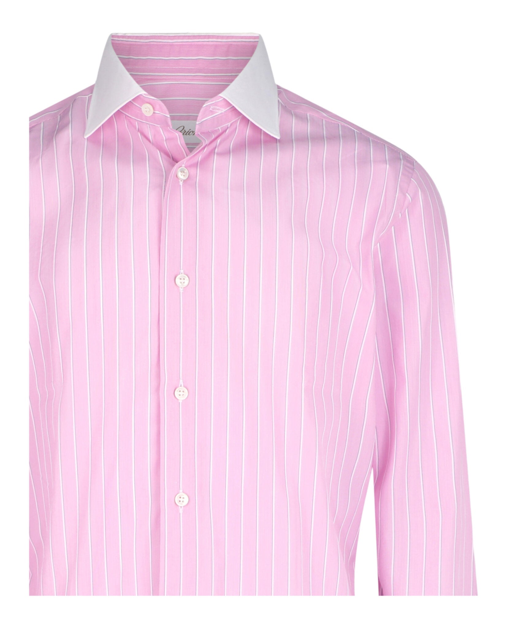 Slim-Fit Stripe Dress Shirt