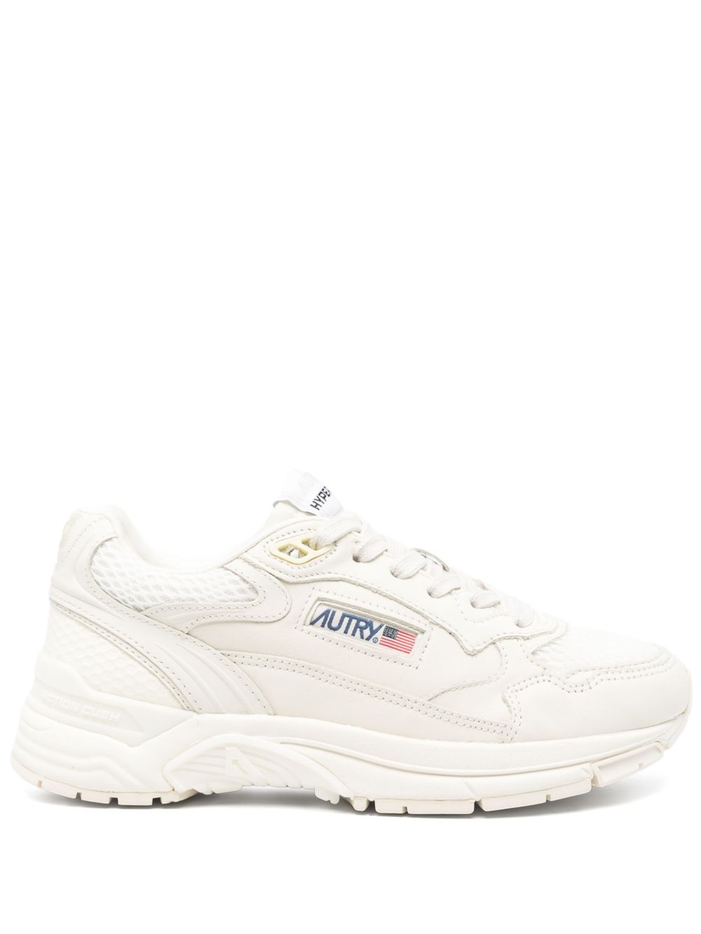 Rubber Sole Sneakers with Appliqué Logo