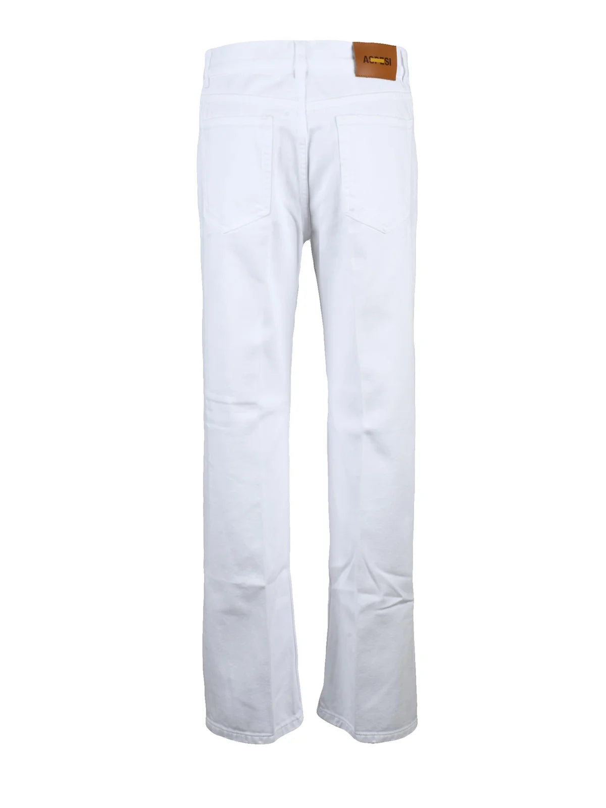 White Cotton Jeans