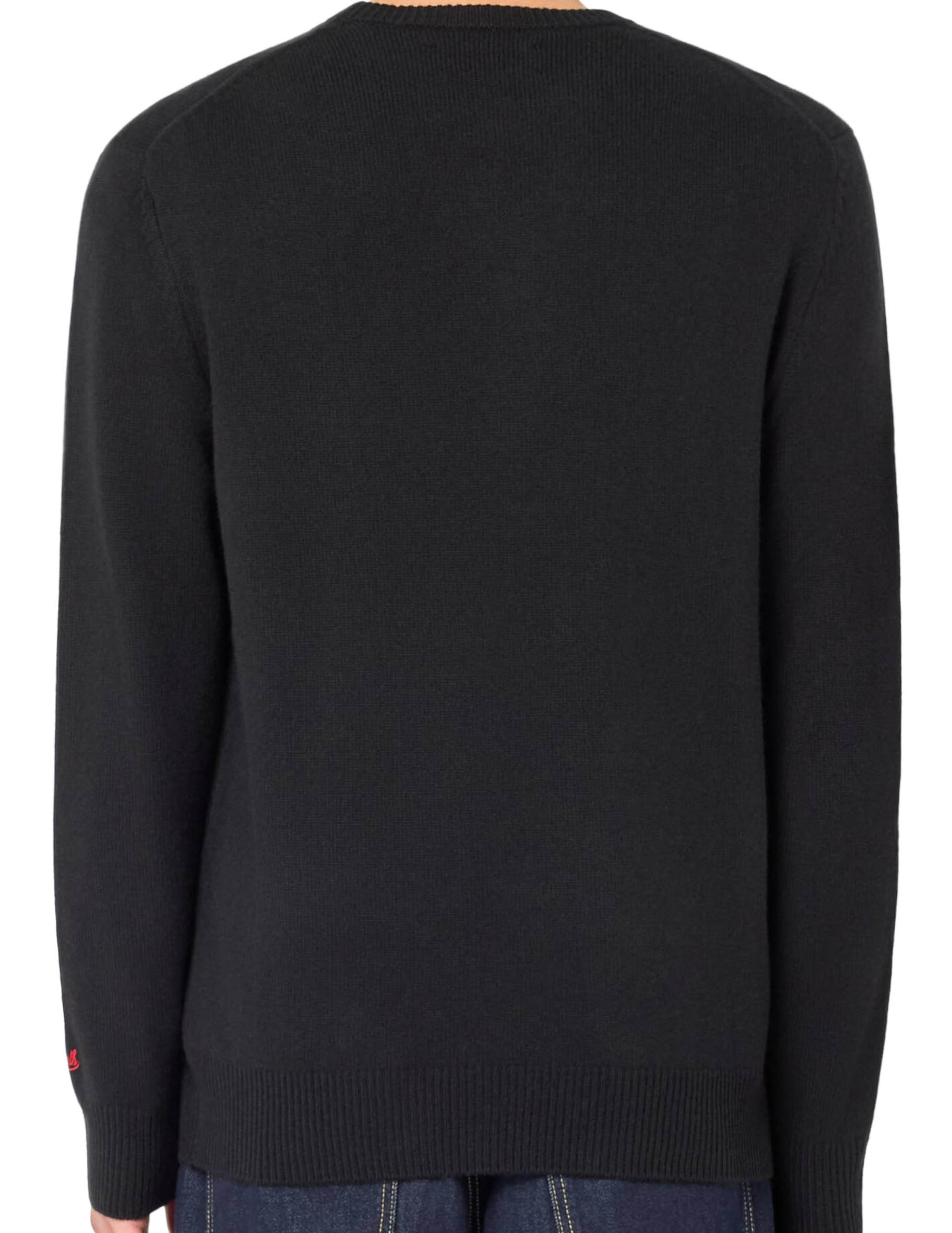 Black Graphic Sweatshirt