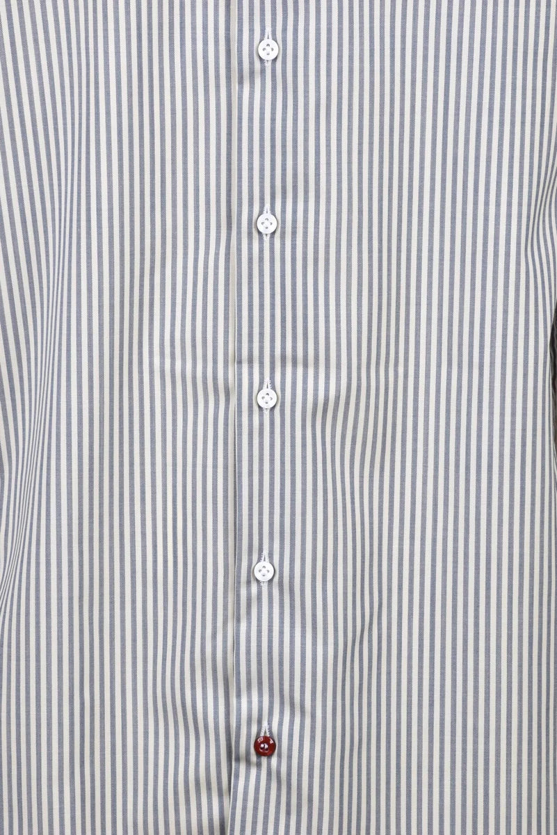 Wool Shirt - White/Grey