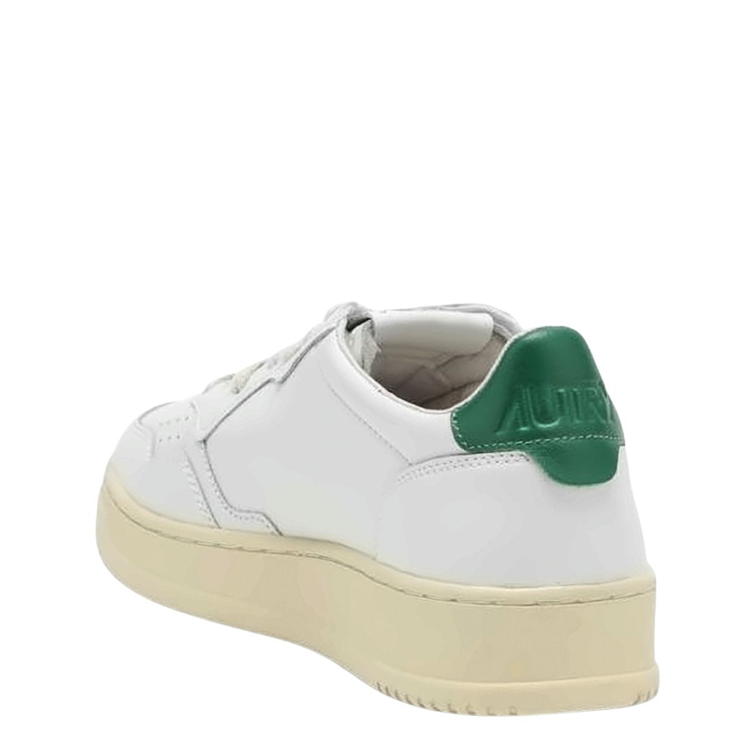 Low-Top Sneakers with Perforated Detailing