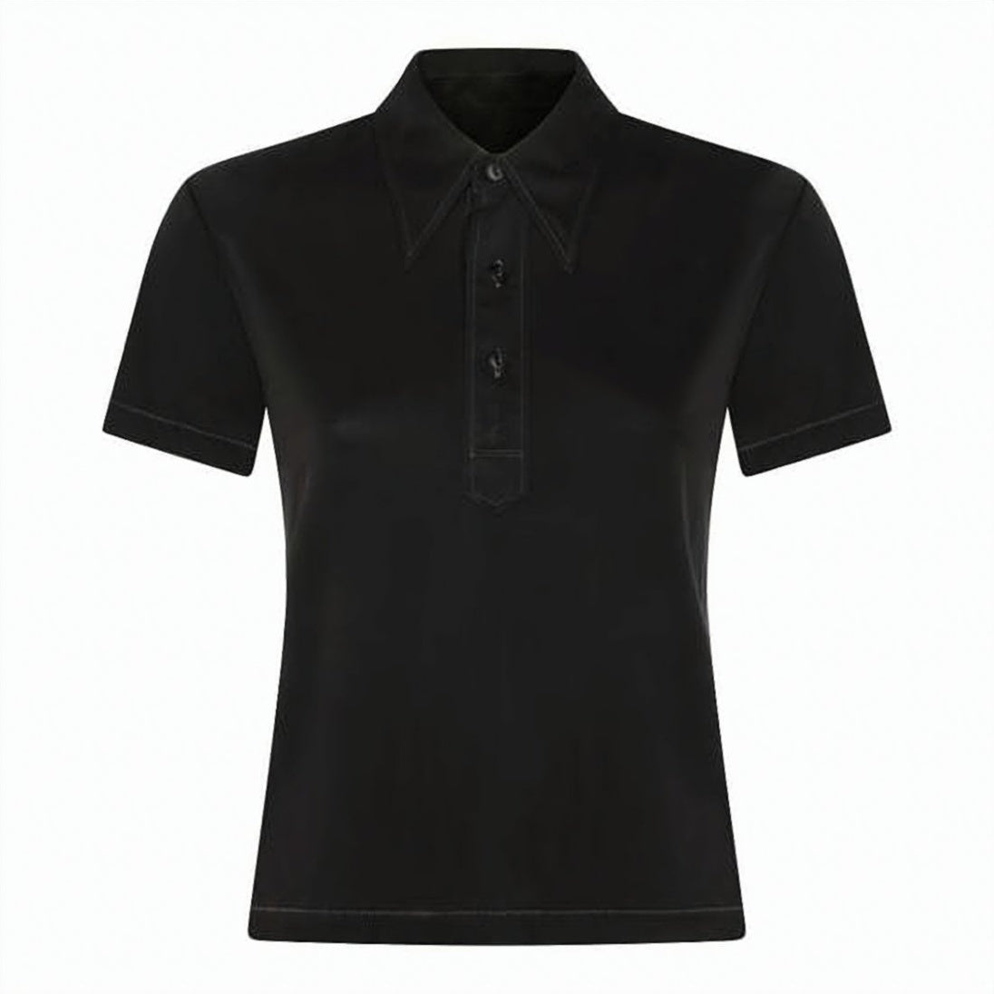 Short-Sleeved Polo Shirt with Classic Collar
