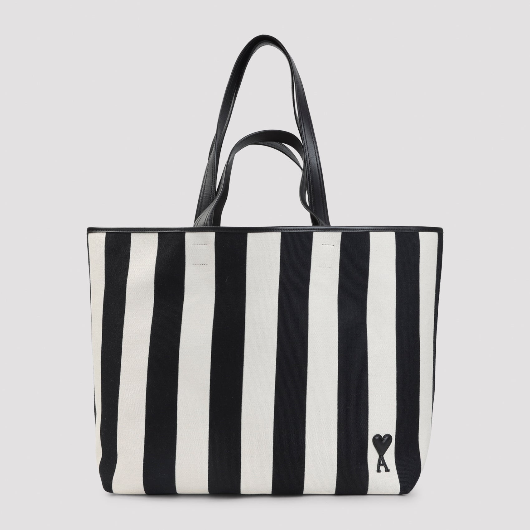 Cotton Canvas Shopper Tote Bag