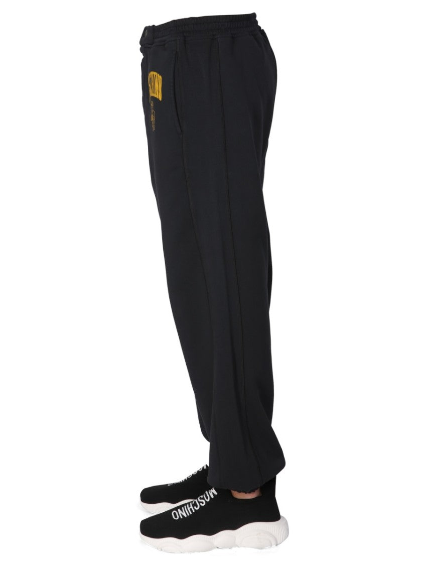 Relaxed Fit Black Jogging Pants