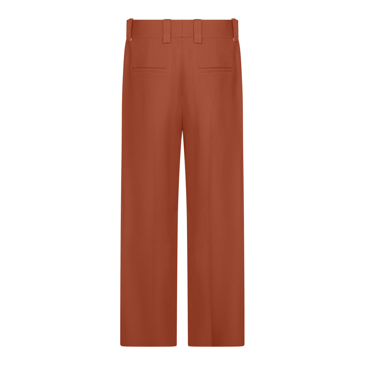 High-Waisted Wide-Leg Trousers