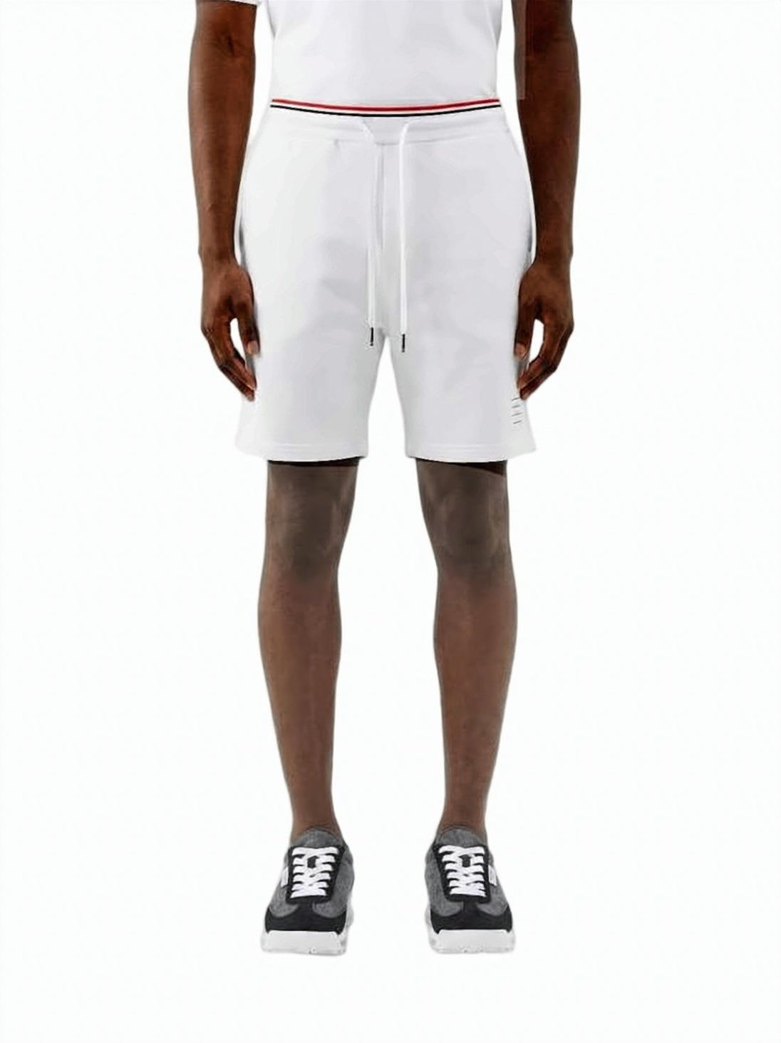Mid-Thigh Shorts with Drawstring Waistband