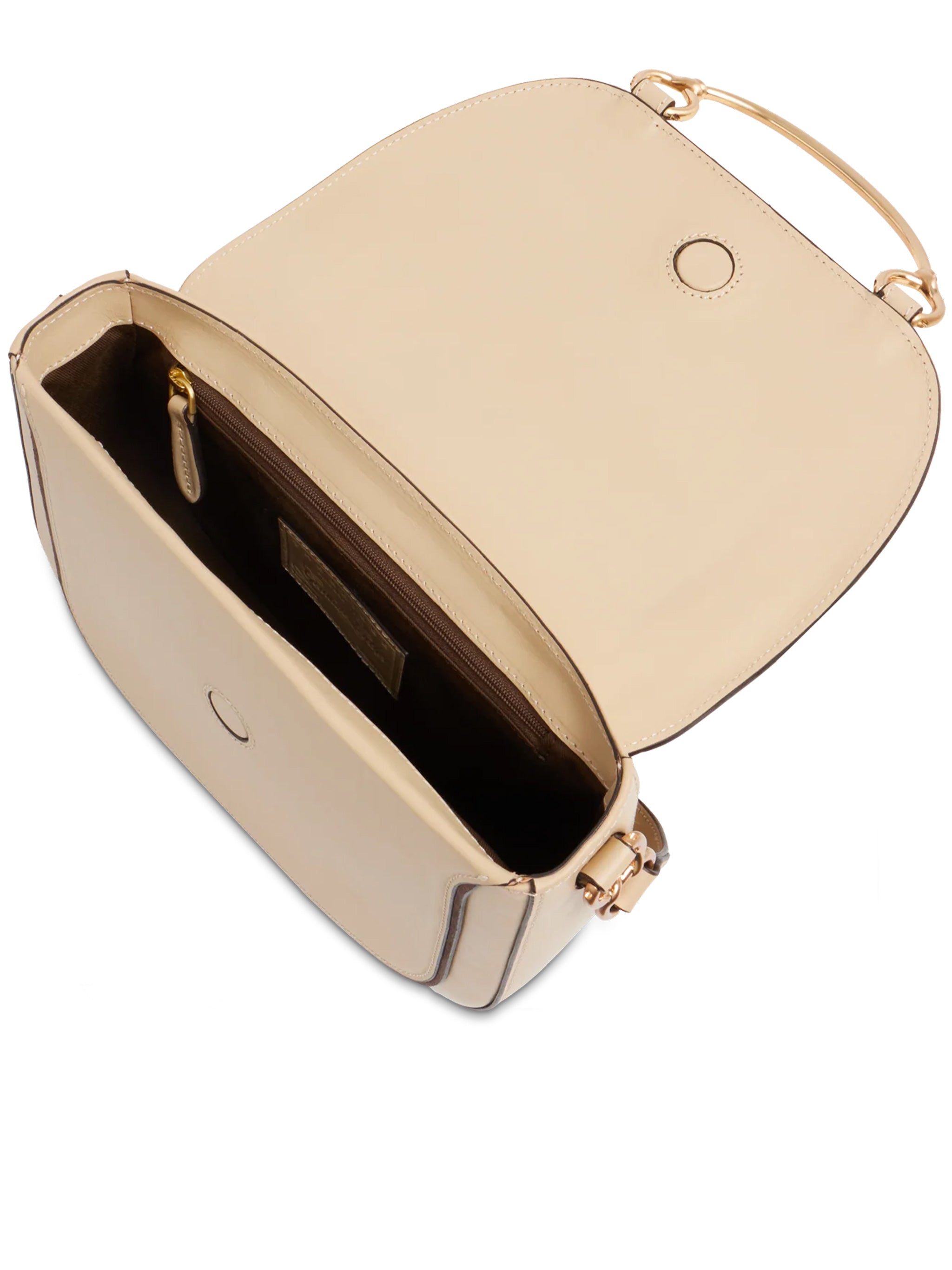 Crossbody Structured Smooth Leather Satchel
