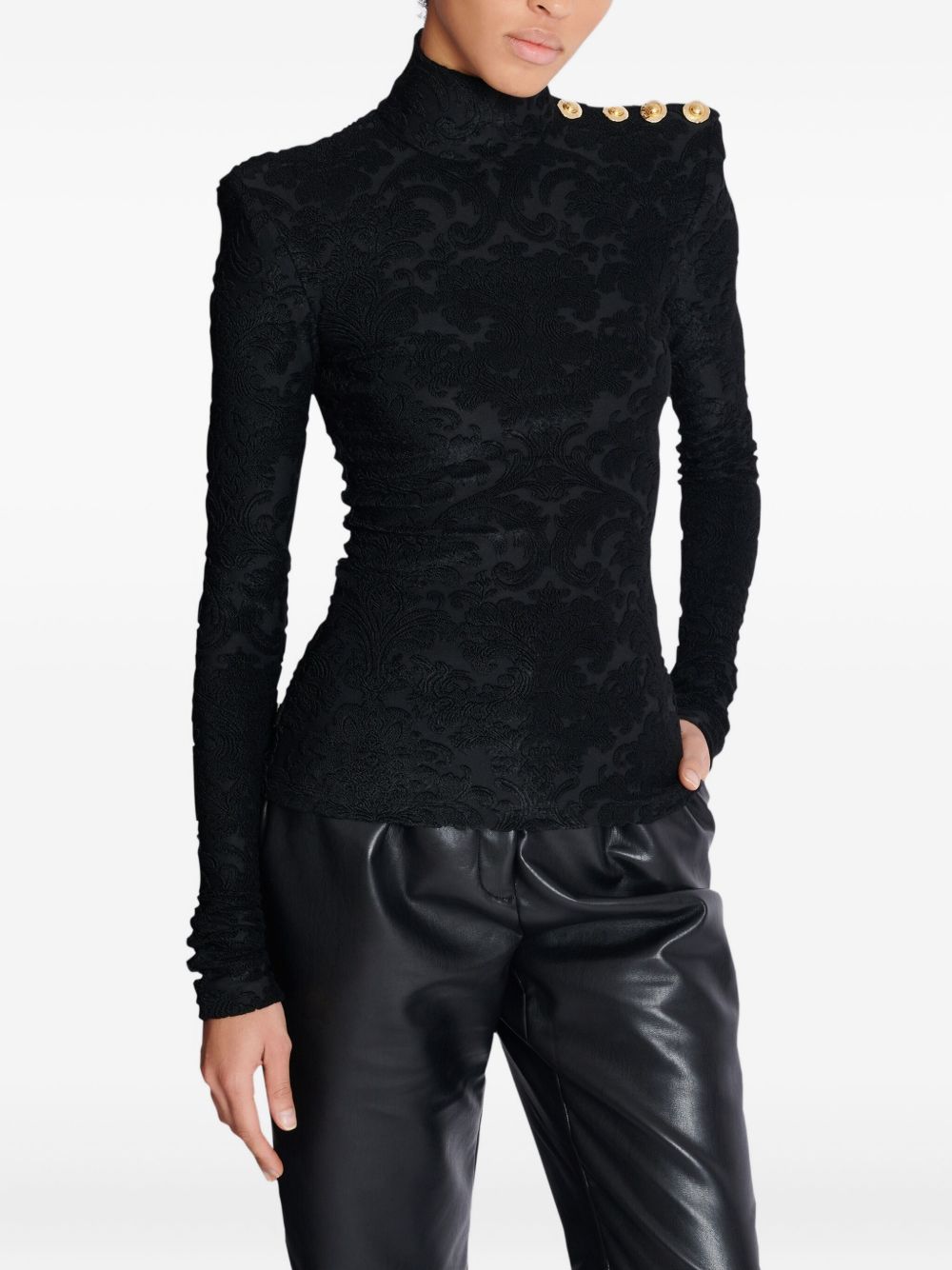 Fitted Black Top