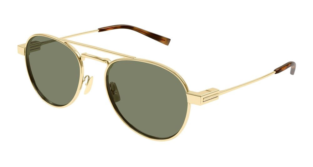 Sunglasses Saint Laurent SL 708 003 gold gold green 54/19/140