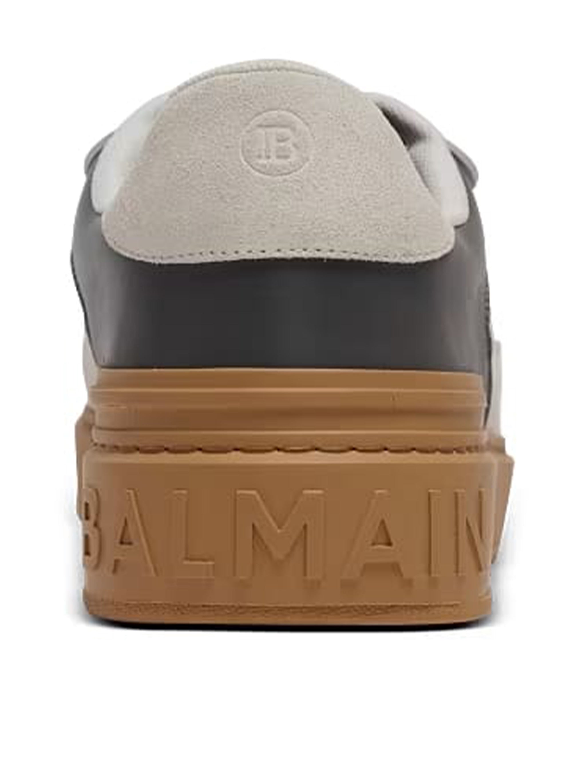 Tan Low Top B-Court Leather Sneakers