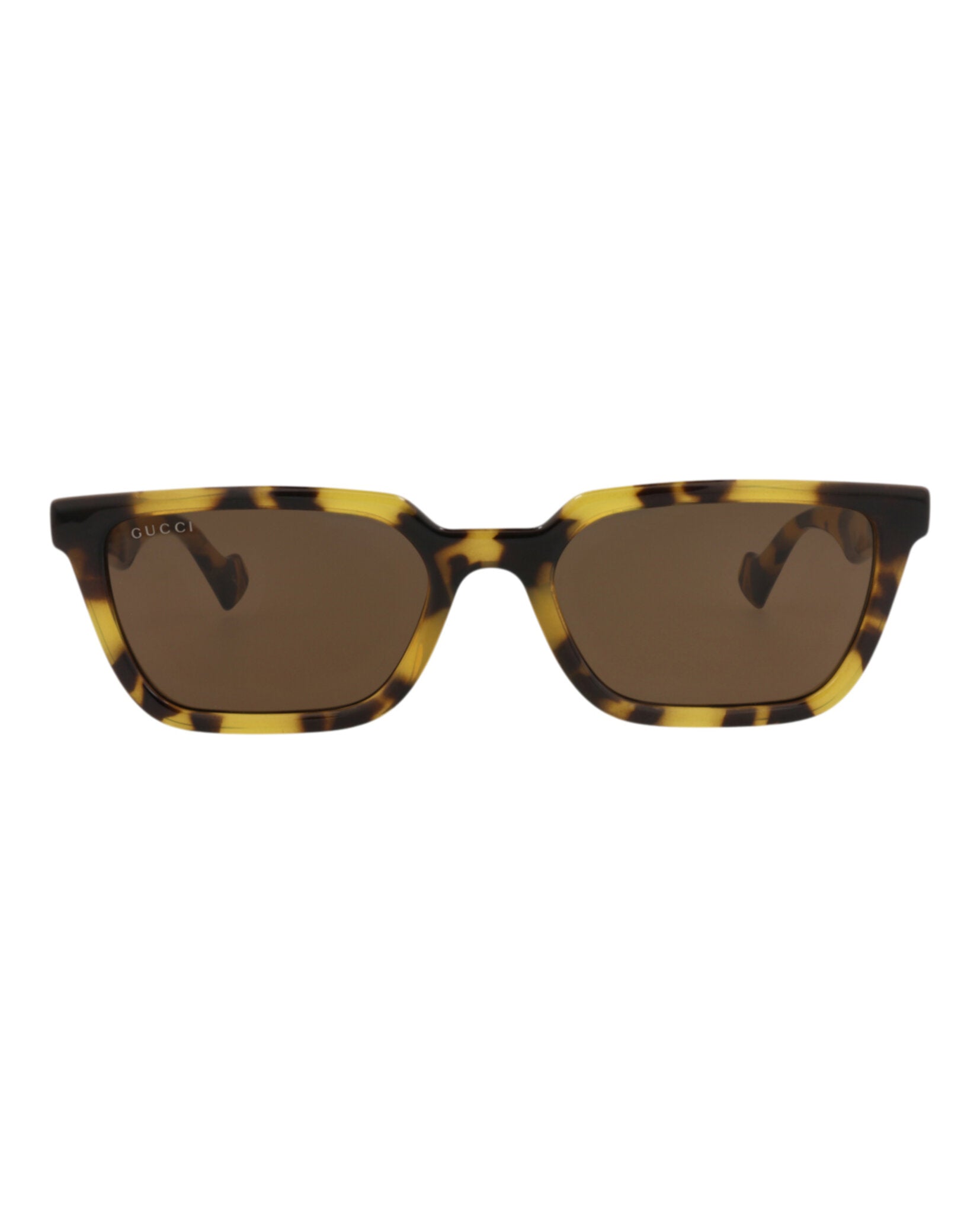 Square-Frame Injection Sunglasses