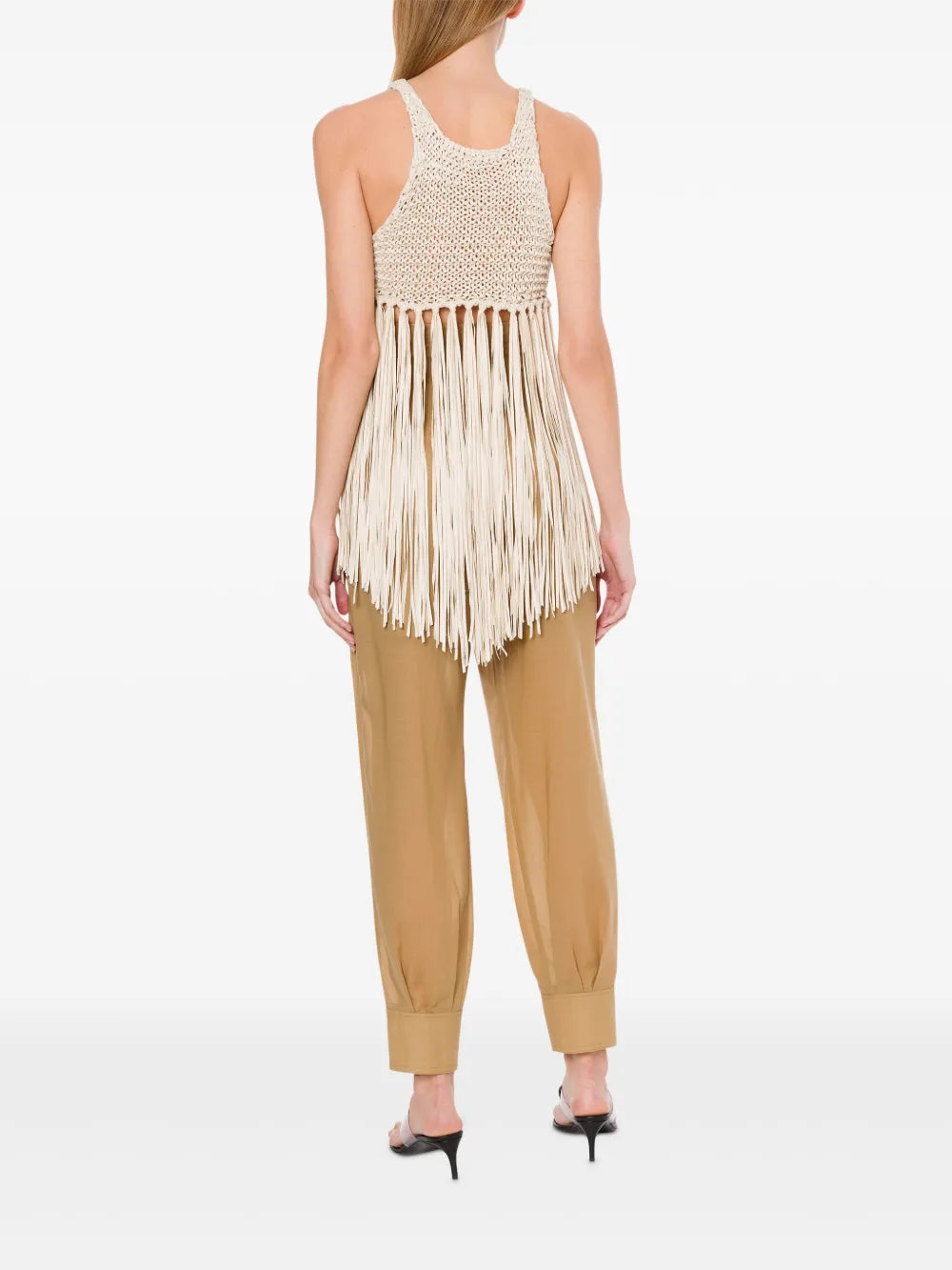 Smooth-Textured Classic Top with Minimalist Design
