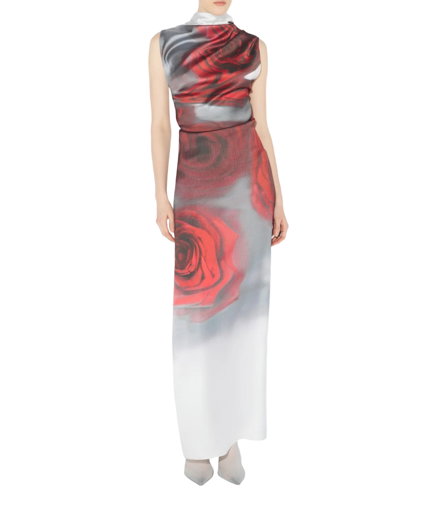 Long Satin Dress