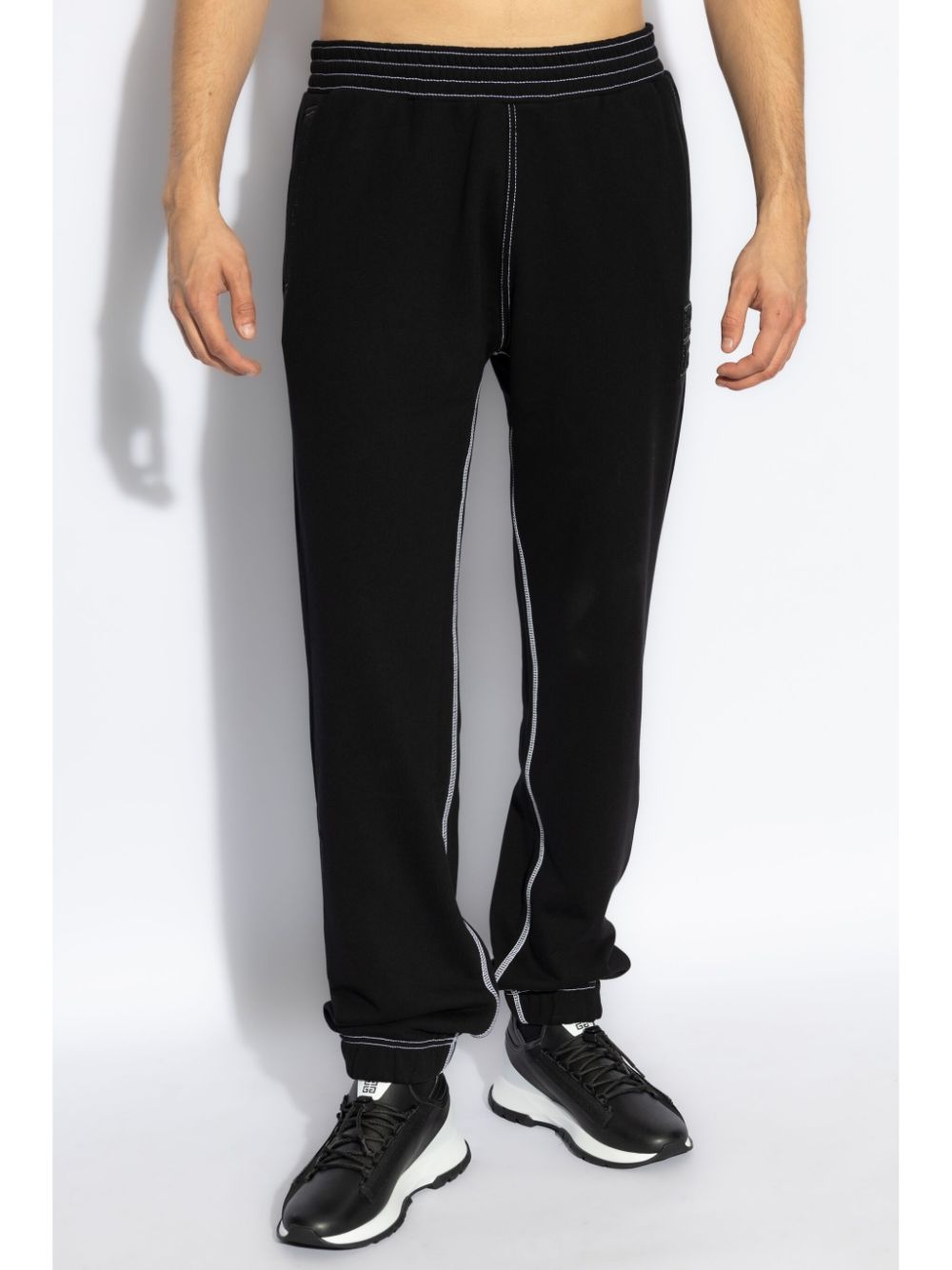 Mid-Rise Black Trousers