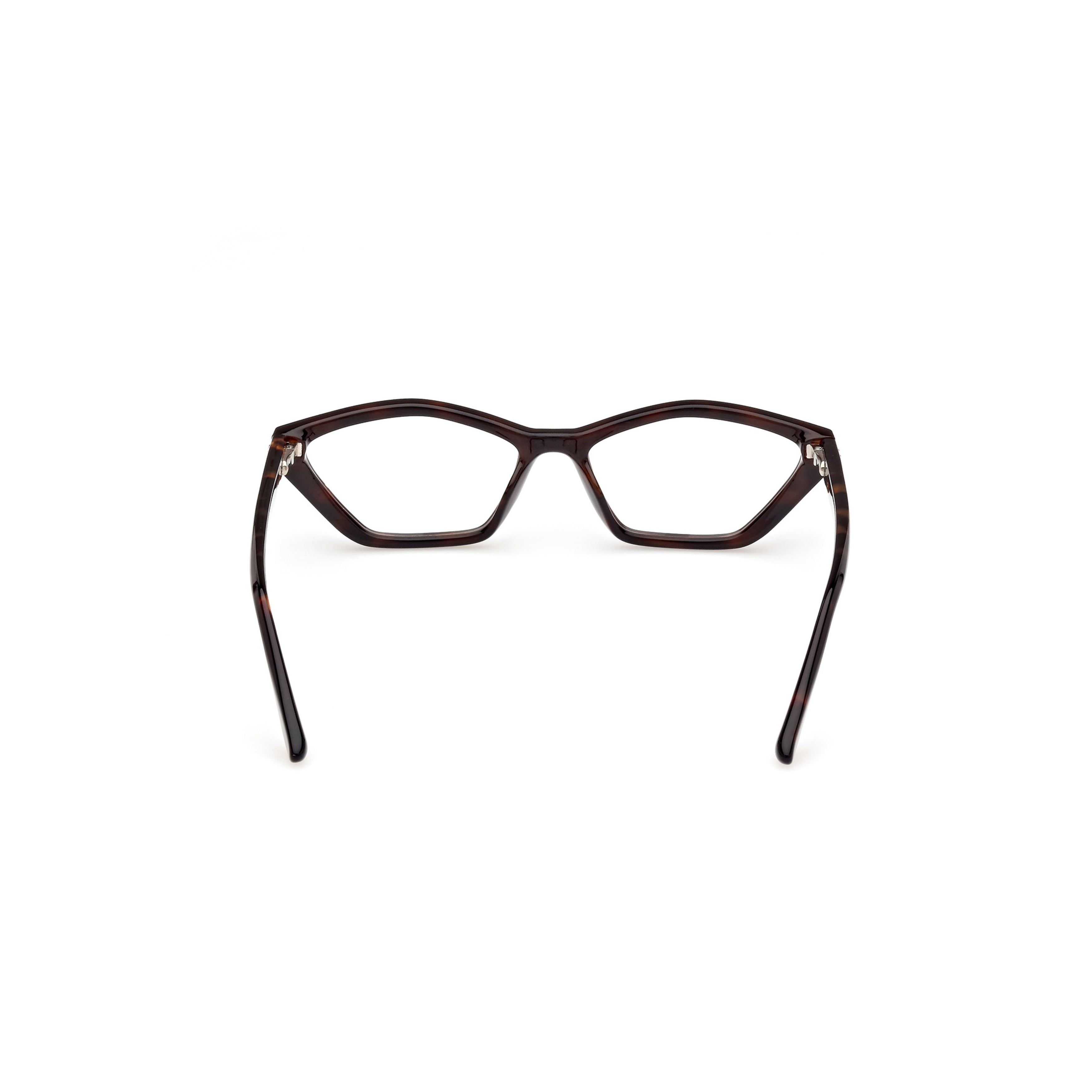 Gm50002 54052 Geometric Cat-Eye Sunglasses with Tortoiseshell Finish