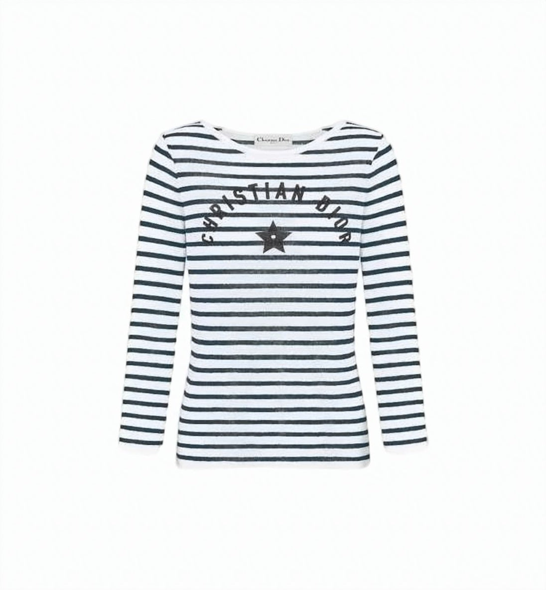 Horizontal Striped Knit Sweater