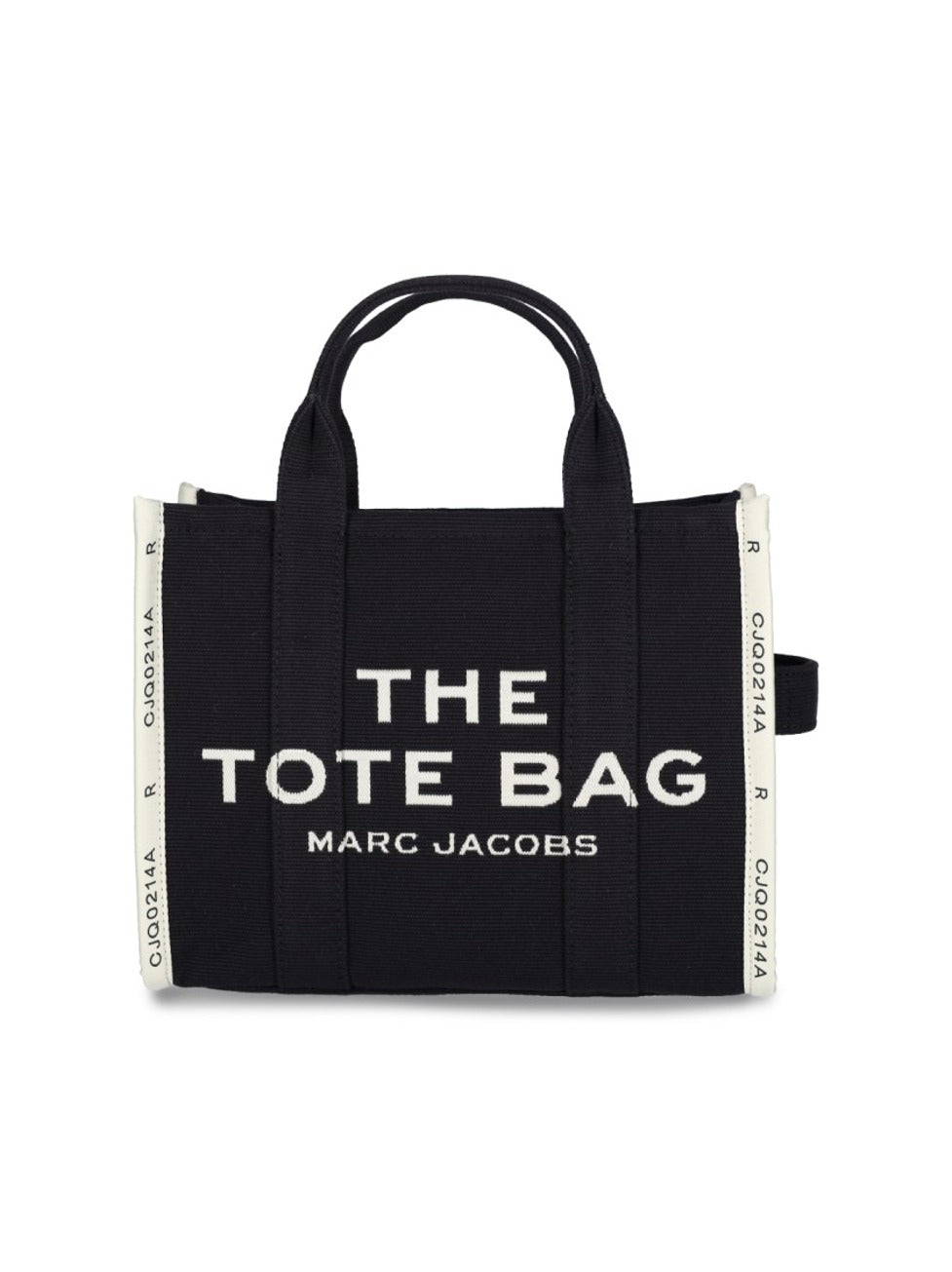 Medium Tote Bag "The Jacquard Tote" – Black