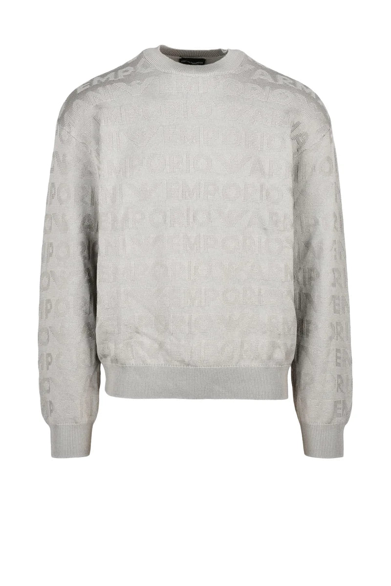 Virgin Wool Sweater - Grey