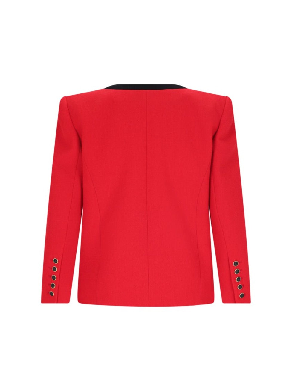 Wool Blazer – Red