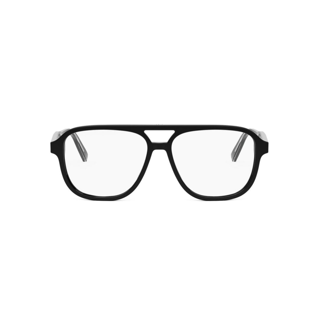 Diorbotanicao A1i Black Rectangular Frame Eyeglasses
