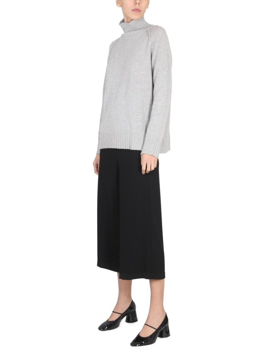 High Neck Long-Sleeved Turtleneck Shirt