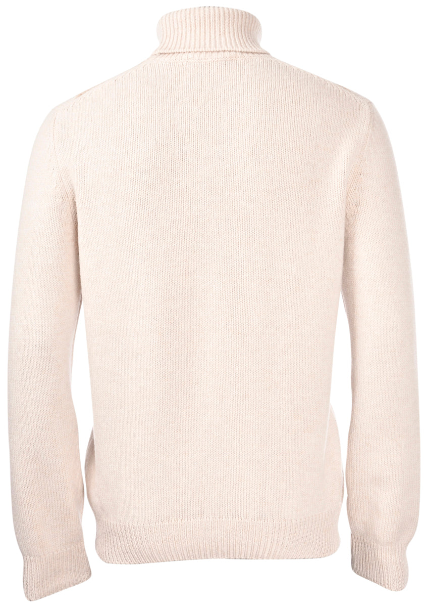 High Neck Cable Knit Sweater