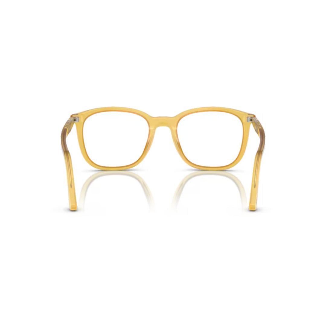 3355v Vista Translucent Yellow Acetate Square Sunglasses