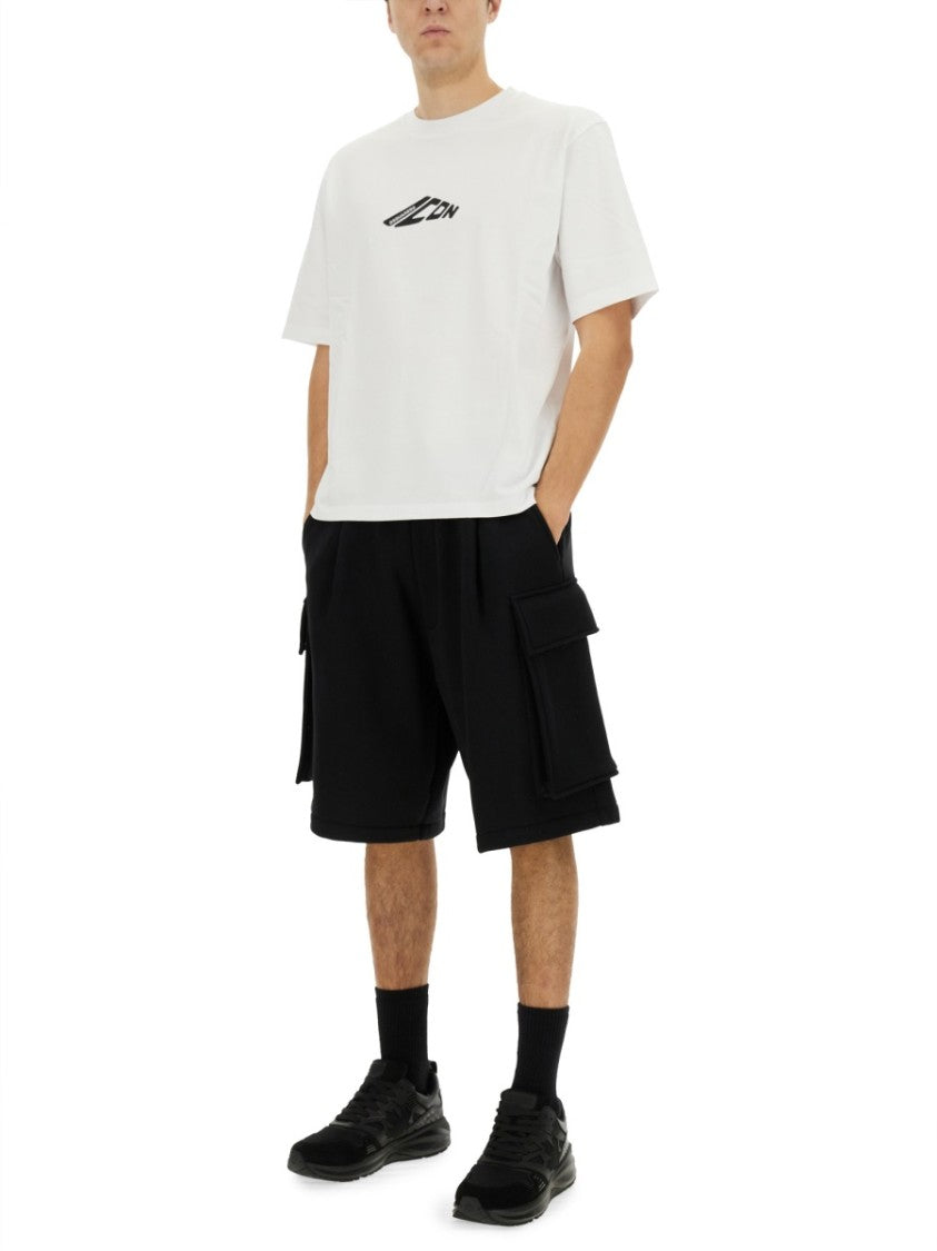 "Balloon" Cargo Bermuda Shorts